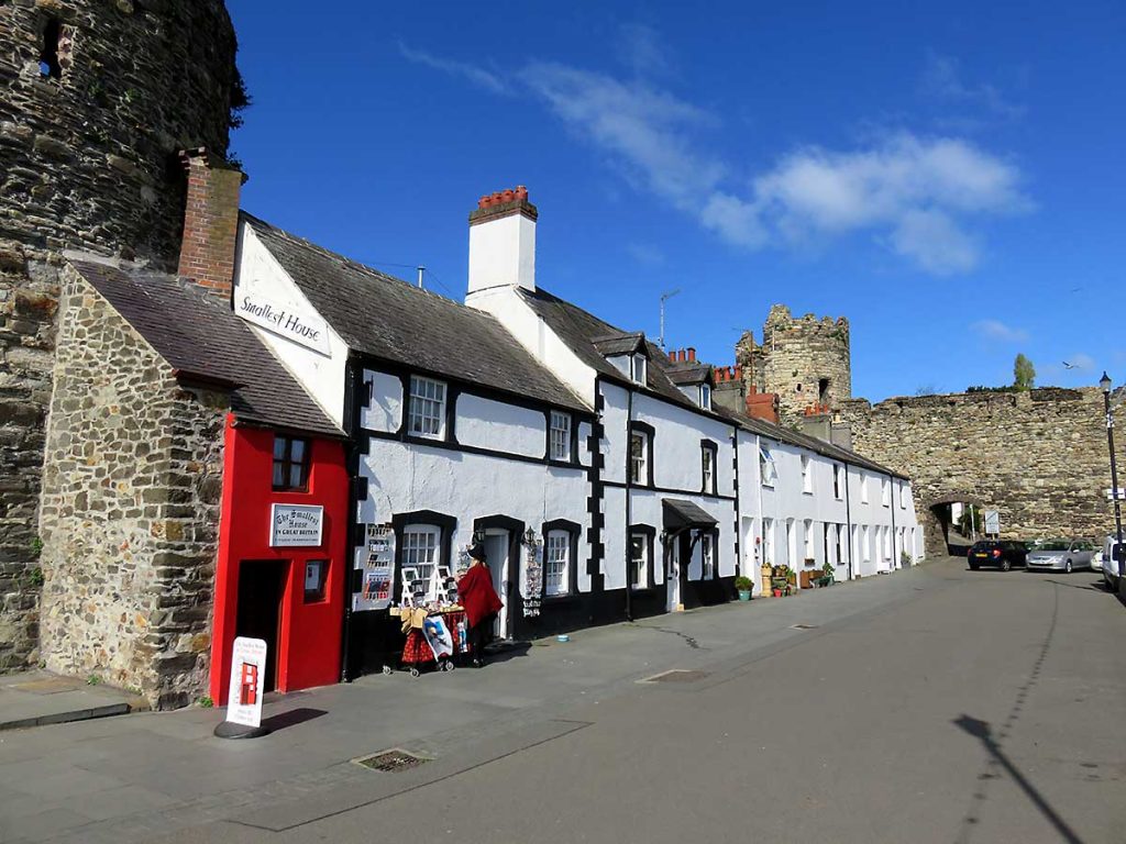 The smallest house in the UK, Conwy harbour