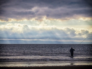 Sunrays and fisher. Sunrays and fisher.