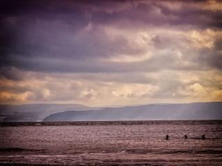 Swimmers. Swimmers.