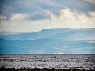 Minehead across the water. Minehead across the water.